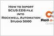 Rockwell Keyence EDS File Issues rPLC